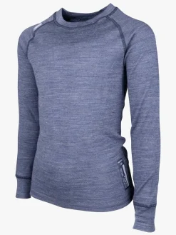 Lindberg Merino Skiundertøj JR Merinomix, Orion Blue