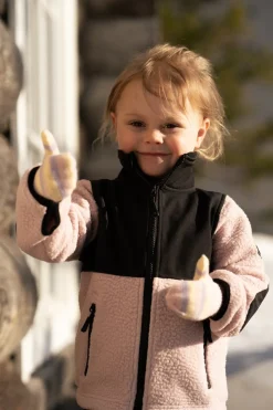 Lindberg Ramund Fleecetrøje, Dusty Mauve