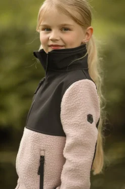 Lindberg Ramund Fleecetrøje, Dusty Mauve