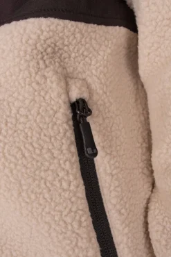 Lindberg Ramund Fleecetrøje, Beige