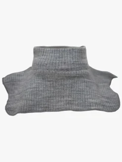 Lindberg Rib Baby Halsedisse Merinould, Grey Melange