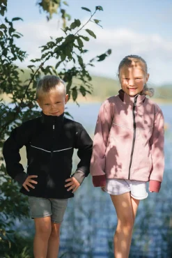 Lindberg Stormy  Vindtæt Vindtæt Fleecetrøje, Rose