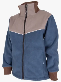 Lindberg Stormy  Vindtæt Vindtæt Fleecetrøje, Grå/Mørkeblå