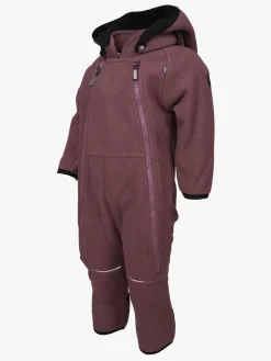 Lindberg Vindel Vindtæt Fleecedragt, Dry Rose