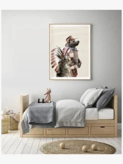 Linn Wold Plakat 50x70 Lille Headdress