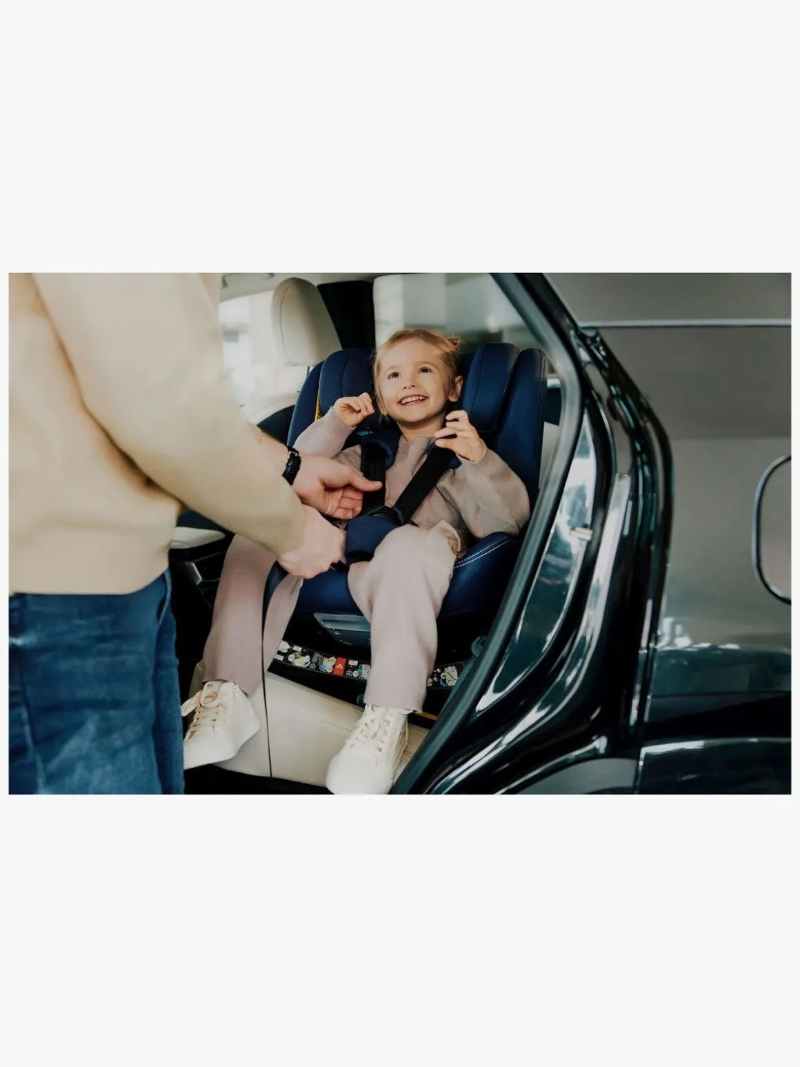 Lionelo Bastiaan One I-size Autostol, Black Carbon