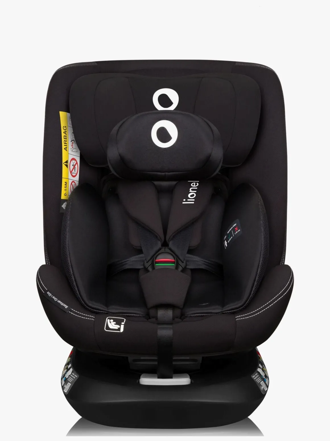 Lionelo Bastiaan One I-size Autostol, Black Carbon