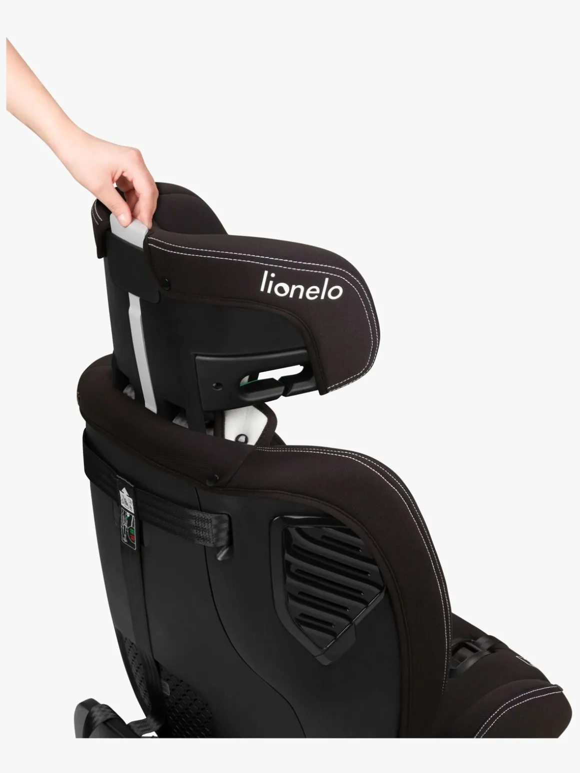 Lionelo Bastiaan One I-size Autostol, Black Carbon