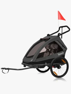 Lionelo Cama Cykelanhænger, Grey Graphite