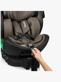 Lionelo Harmony i-Size Autostol, Green Olive Leather