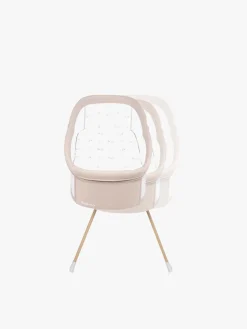 Lionelo Malin Evo Bedside Crib, Beige Natural