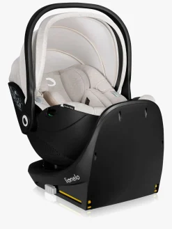 Lionelo Moxie i-Size Autostol Baby inkl. Base, Beige Sand