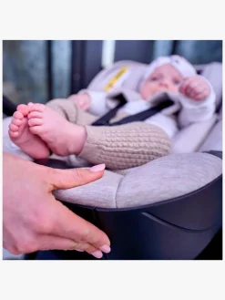 Lionelo Moxie i-Size Autostol Baby, Beige Sand