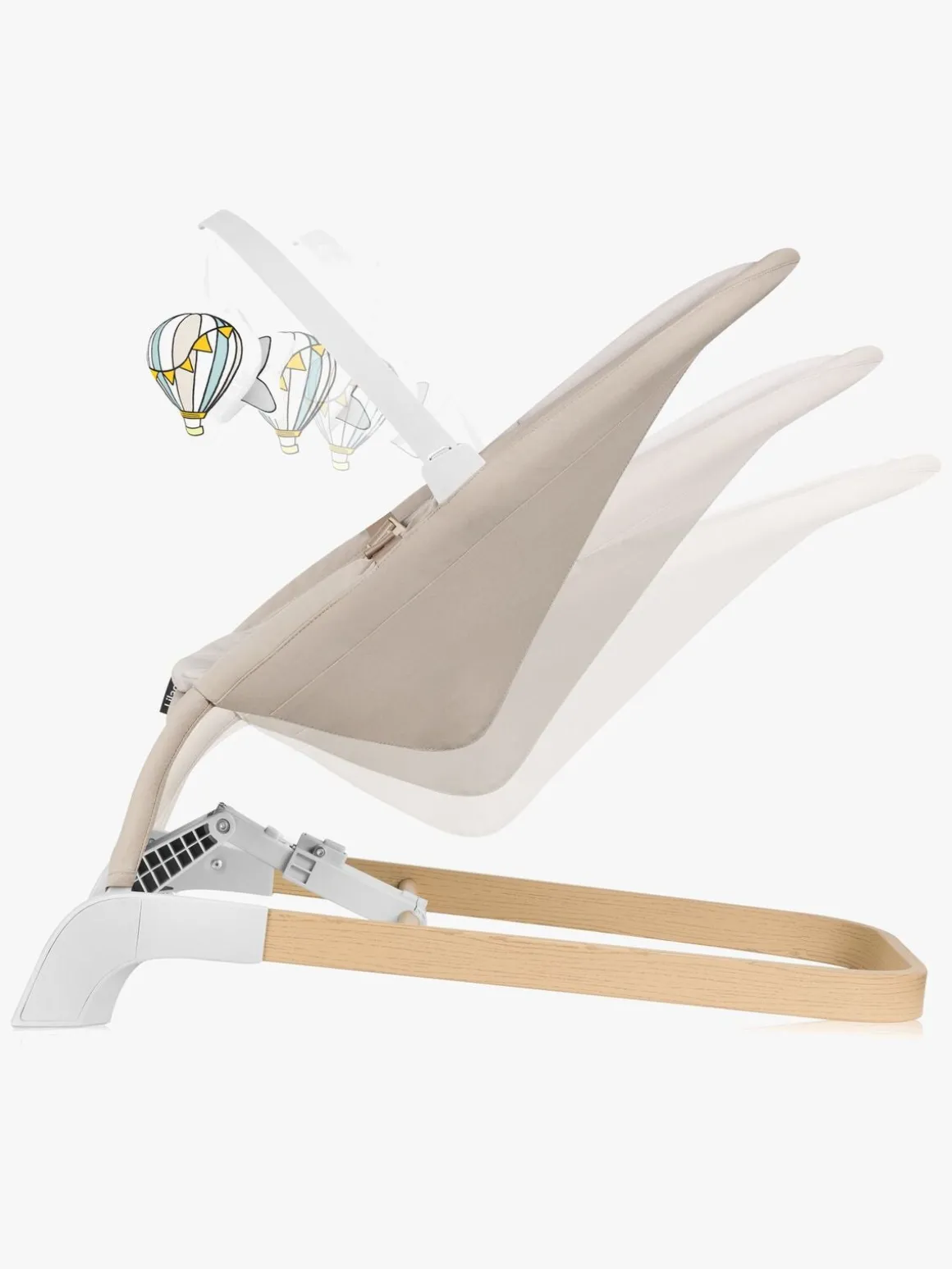 Lionelo Skråstol LILAC, Beige Sand