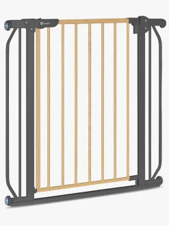 Lionelo Truus Slim Sikkerhedsgitter, Grey Graphite/Natural