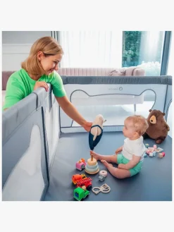 Lionelo WILLOW Kravlegård  til Barn & Baby, Grey Concrete