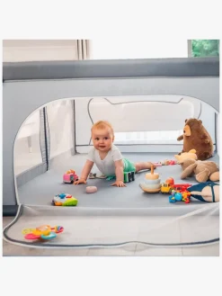 Lionelo WILLOW Kravlegård  til Barn & Baby, Grey Concrete