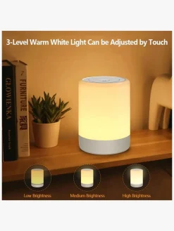 Lippa Colorful Touch Natlampe, Hvid