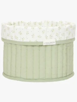 Little Dutch Blueberry Leaves Opbevaringskurv S, Grøn