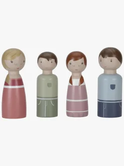 Little Dutch Dukkesæt til Dukkehus, Familien Rosa
