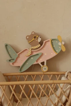 Little Lights Lampe Flyvemaskine, Candy