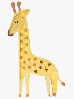 Little Lights Lampe Giraf, Gul