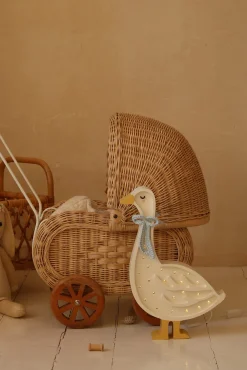 Little Lights Lampe Gås, Cottage Blue