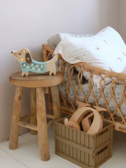 Little Lights Lampe Hundehvalp, Blå