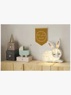 Little Lights Lampe Kanin, Hvid