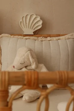 Little Lights Lampe Muslingeskal, Hvid