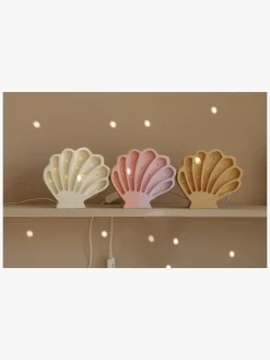Little Lights Lampe Muslingeskal, Mermaids Pink