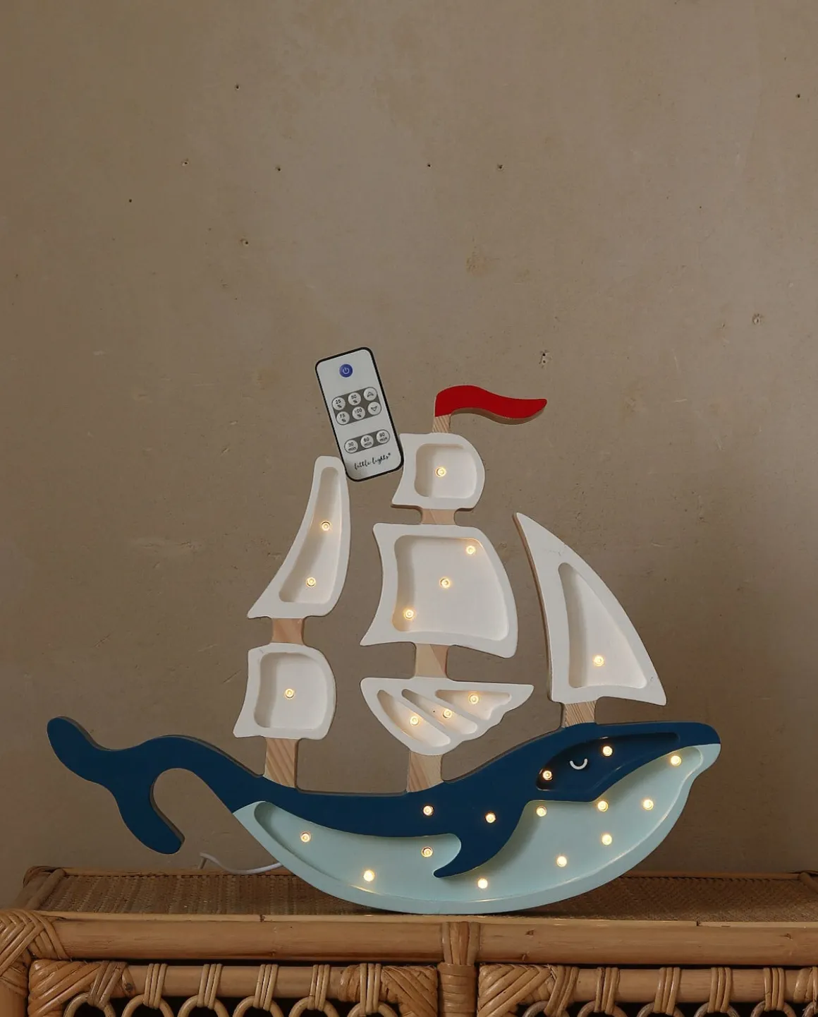 Little Lights Lampe Skib, Navy