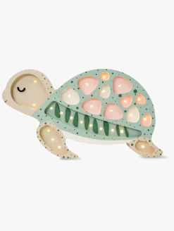 Little Lights Lampe Skildpadde, Seafoam Pink