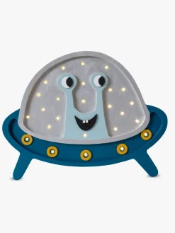 Little Lights Lampe UFO, Sølvfarvet