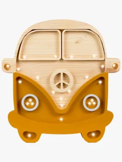 Little Lights Lampe Van, Sennepsgul/Træ