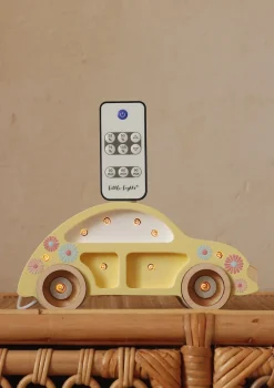 Little Lights Mini Lampe Bil, Sunflower