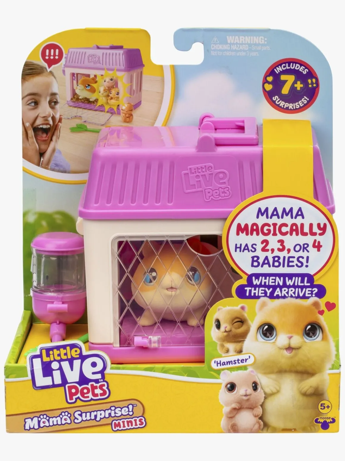 Little Live Pets Mama Surprise Minis Hamster Legesæt