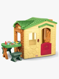 Little Tikes Legehus m. Bord Naturel