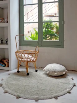 Lorena Canals Gulvpude Bubbly, Oliven