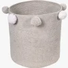 Lorena Canals Opbevaringskurv Bubbly, Grå