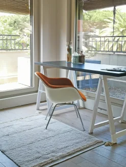 Lorena Canals  Vaskbart Gulvtæppe 90x130 Bloom, Natural