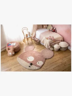 Lorena Canals Woolable Gulvtæppe Miss_Mighty Mouse 120, Rose