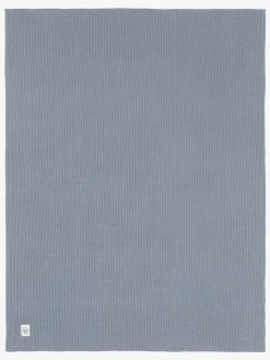 Lässig Strikket Tæppe 80x100, Blue