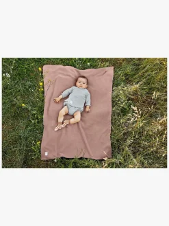 Lässig Strikket Tæppe 80x100, Frizzy Rose