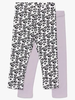 Luca & Lola Alberta ¾ Leggings 2-pak, Grey Melange