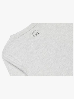 Luca & Lola Alfonsia Top 2-pak, Grey Melange/White