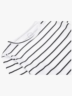 Luca & Lola Emma Pyjamas, White Stripes