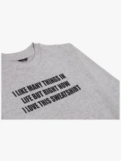 Luca & Lola Filippa Trøje, Grey Melange