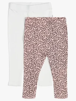 Luca & Lola Lexi Leggings 2-pak, Pink Leo