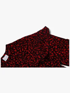 Luca & Lola Marietta Bluse, Red Leopard
